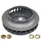Volkswagen 4 Pcs: Fan/Hub/Nut F/Doghouse Cooling Fan W/H, Ac119230 AC119230 - alternate 2